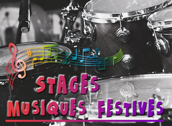Stages de Batterie et Percussions Musiques Festives